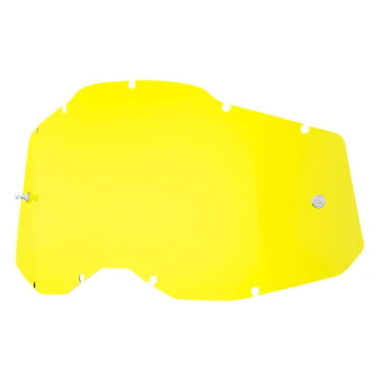 Ultima Occasione Lente Gialla 100% per Maschere Accuri 2 / Racecraft 2 / Strata 2
