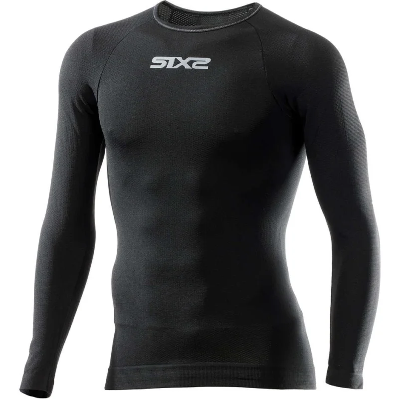 Maglia Intima Maniche Lunghe Sixs TS2 All Black Promozione Esclusiva