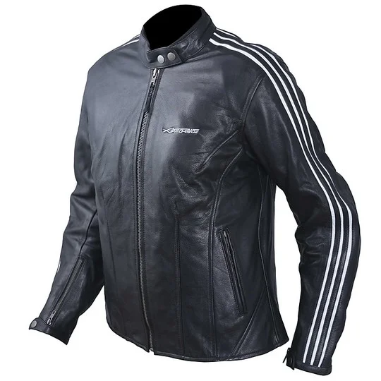 Compra Oggi Stesso In Genuine Leather Moto Jacket Custom A-Pro Nikita Lady